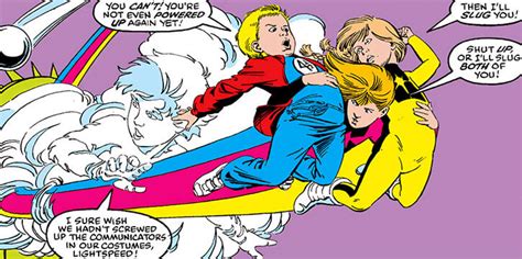 Lightspeed Marvel Comics Power Pack Julie Power Character Profile