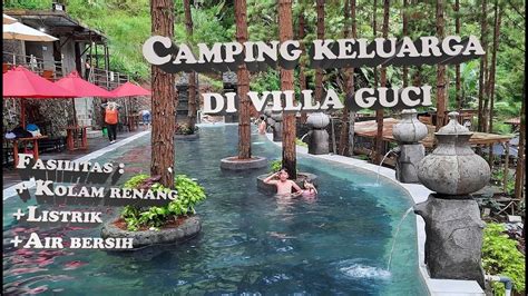 Villa Guci Forest Camping Keluarga Dengan Kolam Renang Air Hangat