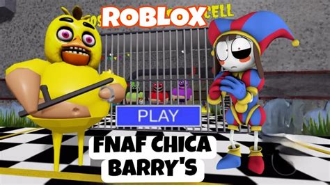 FNAF CHICA BARRY S PRISON RUN OBBY Roblox Scarryobby YouTube