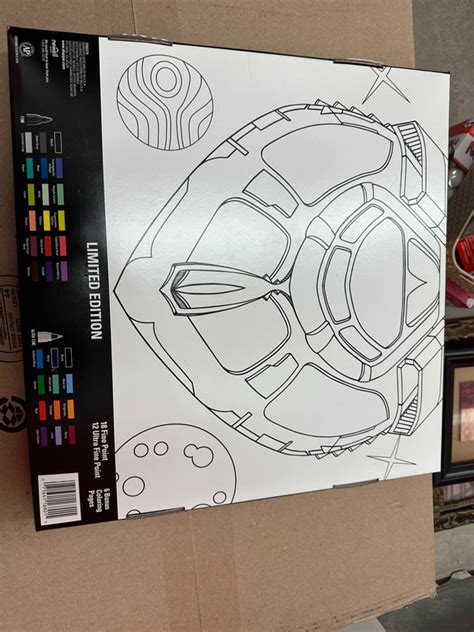 Sharpie 30 Count Limited Edition 6 Coloring Pages Intergalactic