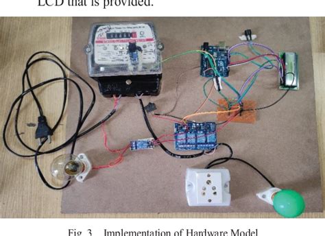 Figure 3 From Arduino Employed Power Theft Controller And Iot Based Load Controlling For Smart