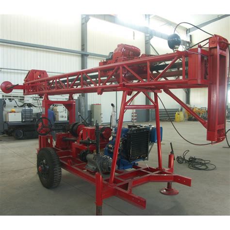 Trailer Mounted Portable Water Well Drill Drilling Rig For Sale Water