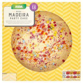 Mega Madeira Party Asda Cake Blank Template Imgflip