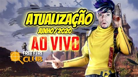 Free Fire Ao Vivo Nova Atualiza O E Os Hacks Acabo Youtube