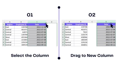 How To Swap Columns In Excel Ajelix