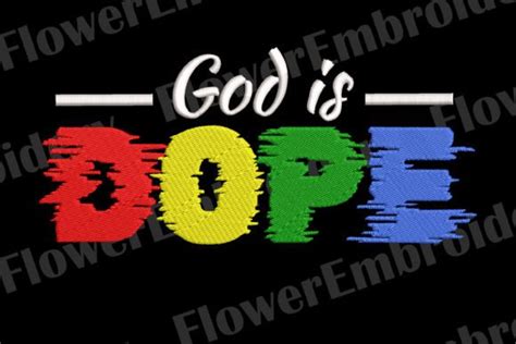 God is Dope · Creative Fabrica