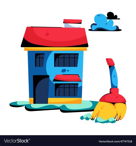 Home cleaning Royalty Free Vector Image - VectorStock