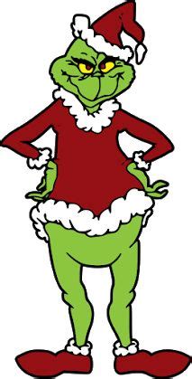 The Grinch Full Body Clip Art