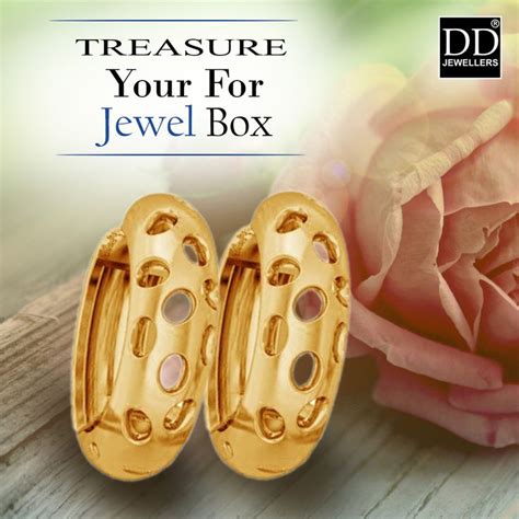 Order This Lovely And Adorable Earrings In 18kt Hallmarked Gold In Your