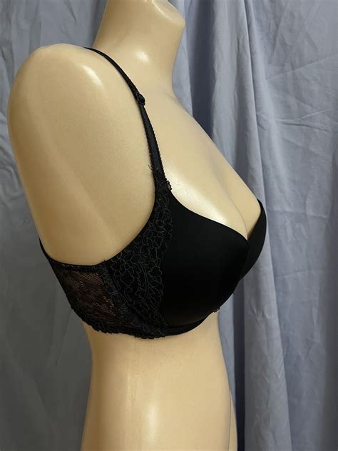 Victoria S Secret Bra Dream Angels Push Up Black 32D Women S Underwire