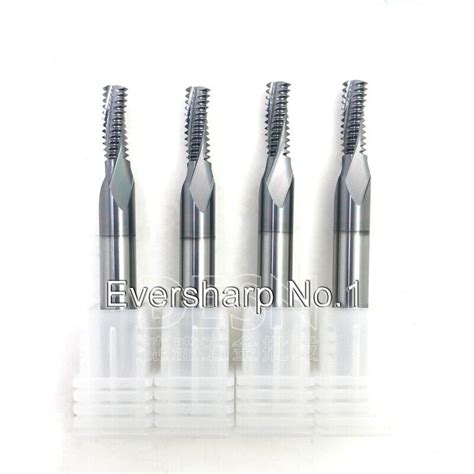 Solid Carbide Pipe Thread Mill 60 NPT 1 8 27 HRC65 Carbide Pipe Thread