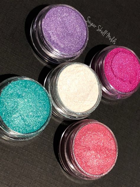 5 Jars Of Sparkling Unicorn Dreams Craft Mica Pigment Powders Etsy