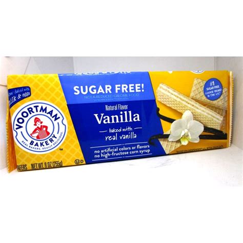 Voortman Bakery Sugar Free Vanilla Wafers Oz Shopee Philippines