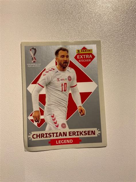 Panini Extra Sticker Christian Eriksen Legend Silber Kaufen Auf Ricardo