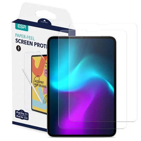 Set Folii Protectie Transparente Esr Paper Feel Compatibil Cu Ipad