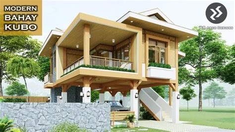 Elevated Native House | Modern Bahay Kubo with Infinity POOL | Amakan House Design | 2 Bedrooms