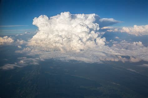 White Fluffy Storm Clouds Stock Photo Download Image Now Istock