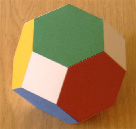 Card Models Of Polyhedra