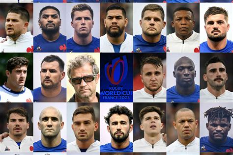 Who Are The 33 French Players Called Up For The 2023 Rugby World Cup