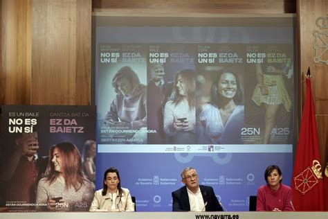 El Gobierno Foral Lanza Una Campaña Contra Las Violencias Sexuales