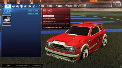 Selling Gc Title Epic Games Rocket League Account Tw Striker Fennec