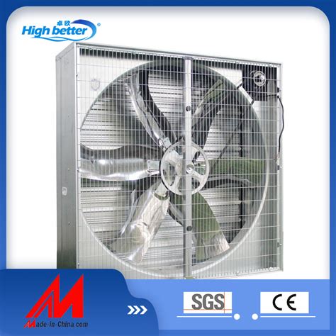 304 Stainless Steel Centrifugal Push Pull Ventilation Louver Fan Axial