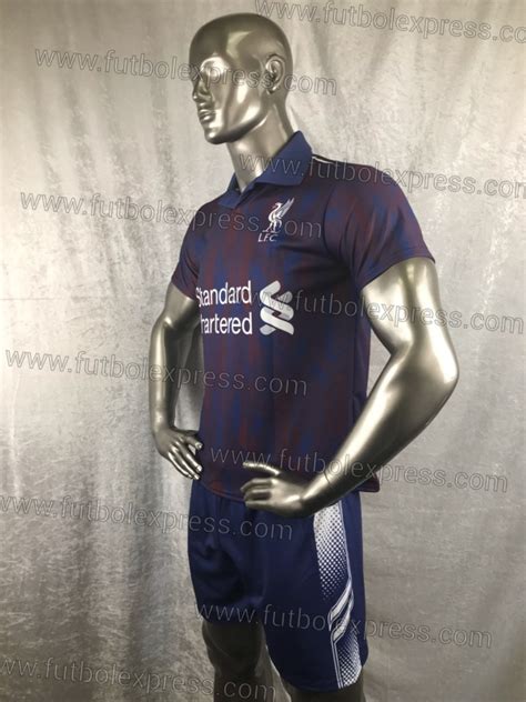 Uniforme De Futbol Soccer Liverpool Local Azul