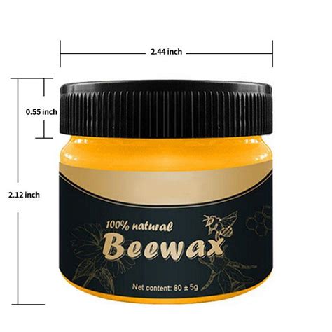 Wood Seasoning Beewax Natural Wax Traditional Furniture Care Polish For