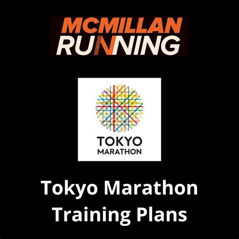 Tokyo Marathon Training Plan Level Combo Runner Kilometer Based