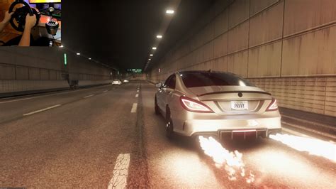 1200HP Mercedes Benz CLS63 AMG Full Send Assetto Corsa Thrustmaster