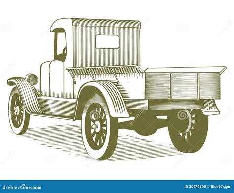 Vintage Truck Stock Photo Image 30674800