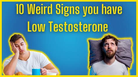 10 Signs Of Low Testosterone Youtube