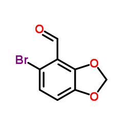 5 Bromo 1 3 Benzodioxole 4 Carbaldehyde CAS 72744 54 8 Chemsrc