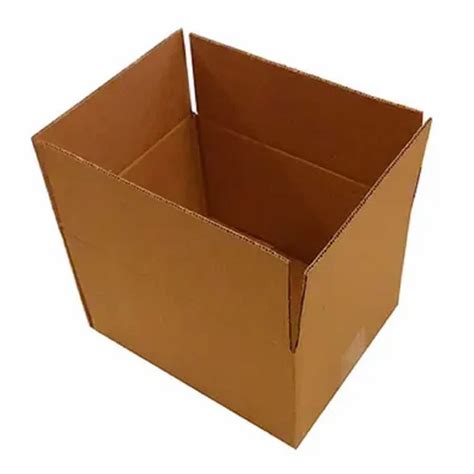 Brown 7 Ply Plain Corrugated Box At Rs 25 00 Piece In South 24 Parganas