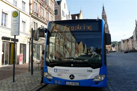 Kostenlos Bus Fahren Stadtwerke Landshut