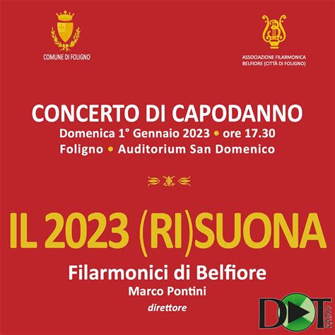 Concerto Di Capodanno 2023 Filarmonica Di Belfiore DOT Radio