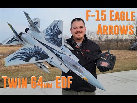 Arrows F 15 Eagle Twin 64mm Unbox Build Radio Setup Maiden