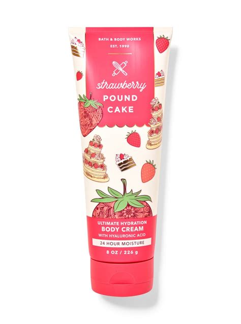 Bath Body Works Ultimate Strawberry Pound Cake Lotion Set Munimoro