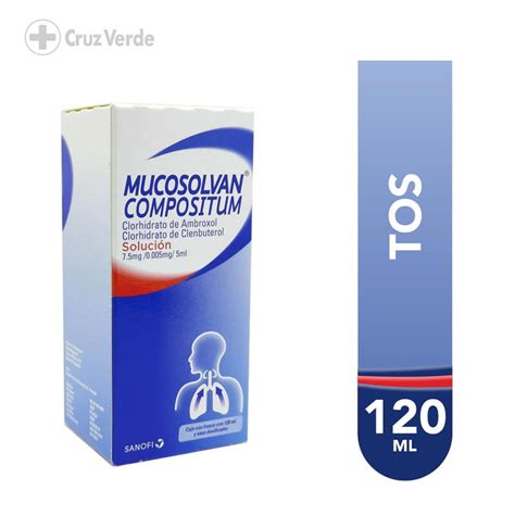 Mucosolvan Compositum 7 5mg 0 05mg 5ml 120ml Solucion Oral Cruz Verde