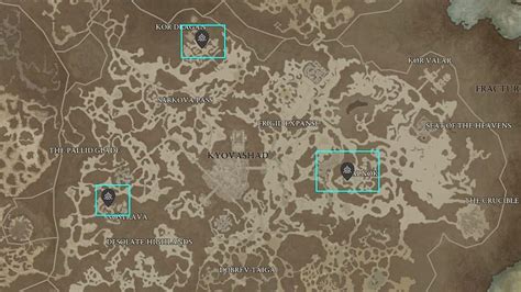 All Stronghold Locations In Fractured Peaks N G