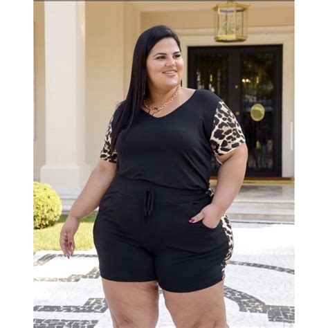 Conjunto Plus Size Shopee Brasil