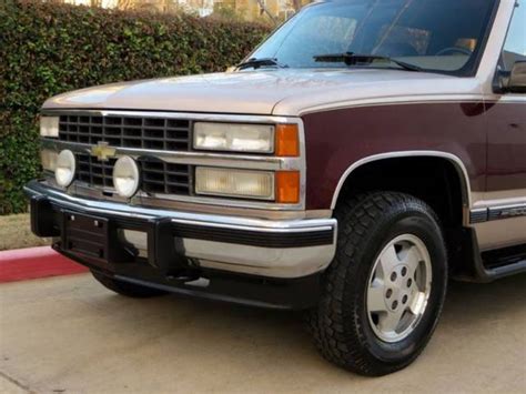 1993 Chevrolet Suburban K1500 4x4 63k Leather Seats Mint Condition 2 Owner Rare For Sale