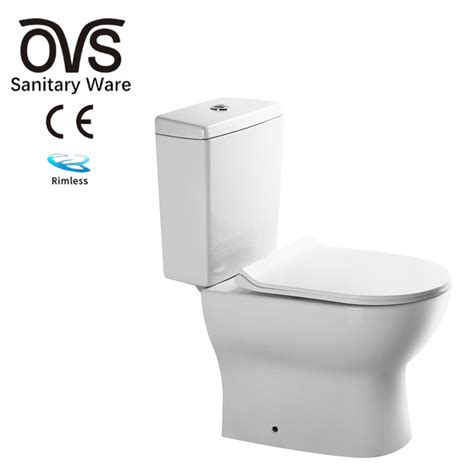 Ovs Ce Cheap Sanitary Ware Luxury Bathroom Ceramic Washdown Two Piece