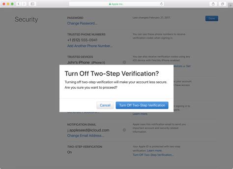 Switch From Two Step Verification To Two Factor Authentication Apple Support