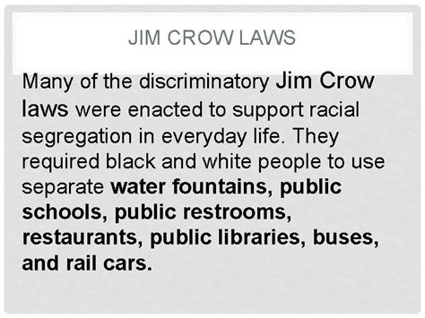 Signs Of Jim Crow To Kill A Mockingbird