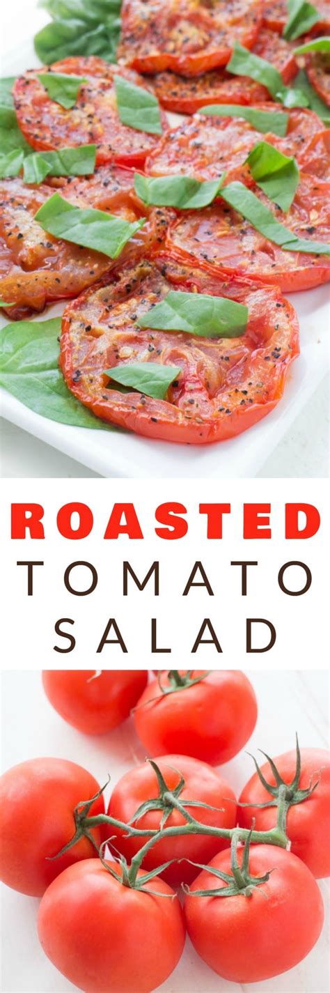 Roasted Tomato Salad - Brooklyn Farm Girl