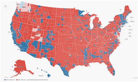 Mike Pence Says Donald Trump Won Most Counties By A Republican Since