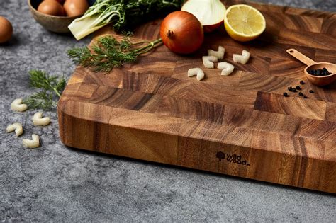 Franklin Large Thick End Grain Cutting Chopping Carving Board X