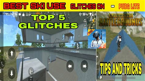 Pubg Mobile Lite Top 5 Glitches And Tips And Tricks Pubg Mobile