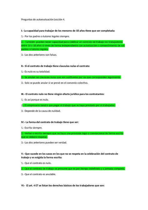 Respuestas T4 Preguntas de autoevaluación Lección 4 I La capacidad